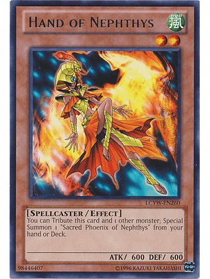 Hand of Nephthys - LCYW-EN260 - Rare Unlimited