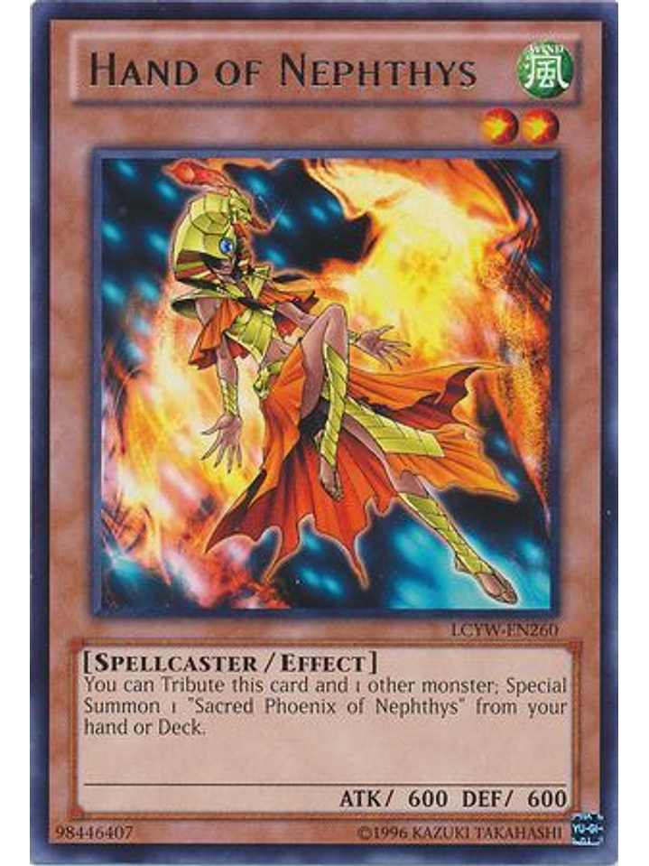 Hand of Nephthys - LCYW-EN260 - Rare Unlimited 1