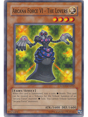 Arcana Force VI - The Lovers - LODT-EN012 - Common Unlimited