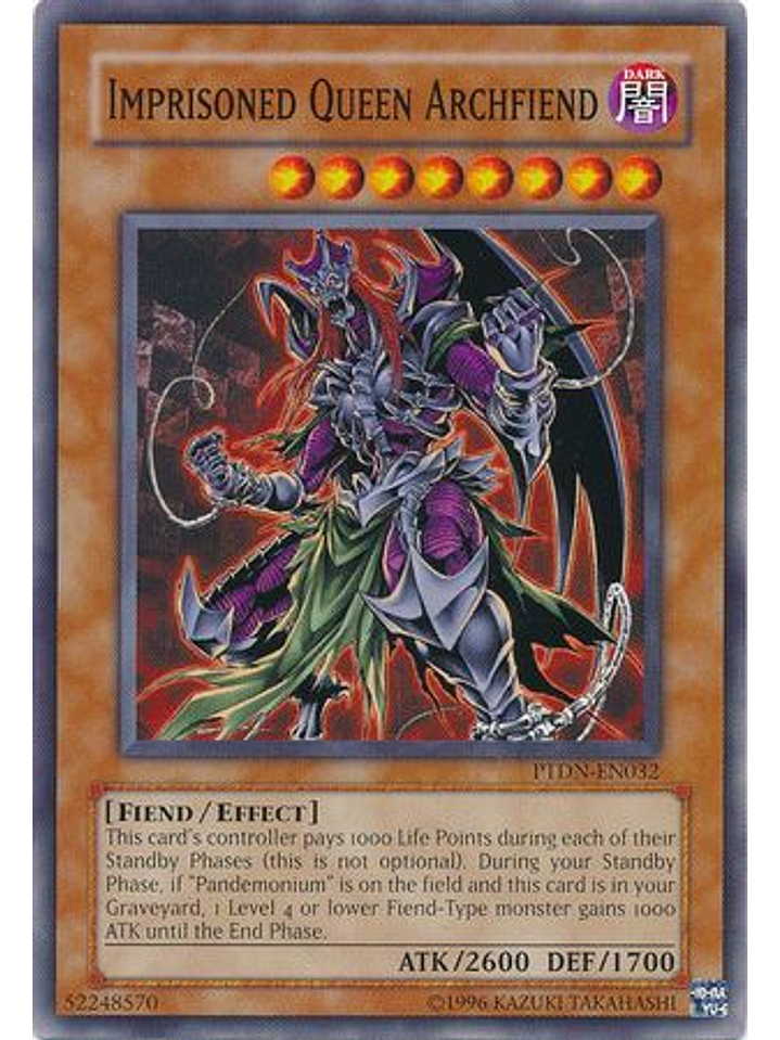 Imprisoned Queen Archfiend - PTDN-EN032 - Common Unlimited 1