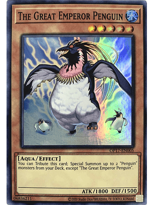 The Great Emperor Penguin - OP17-EN005 - Super Rare