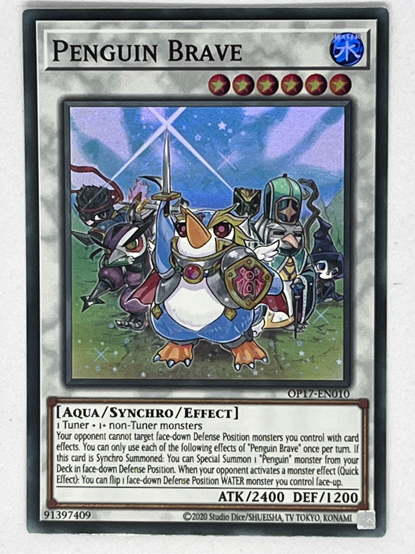 Penguin Brave - OP17-EN010 - Super Rare 1