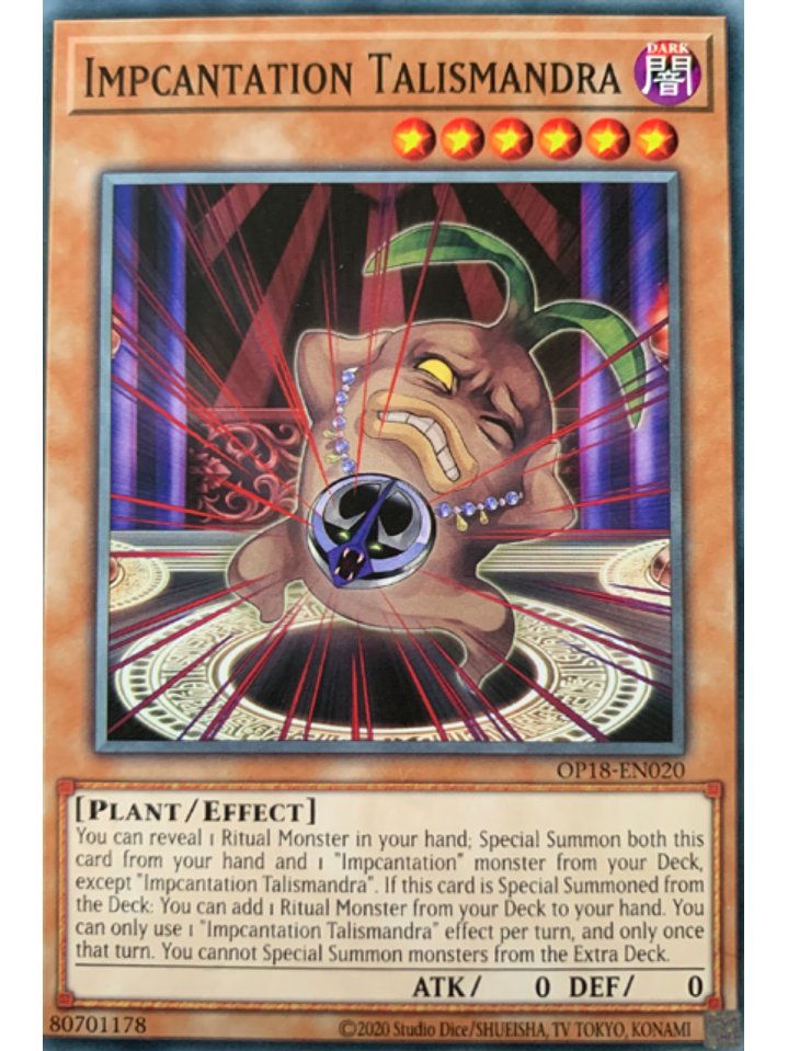 Impcantation Talismandra - OP18-EN020 - Common 1