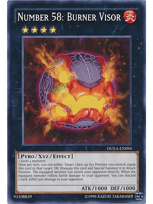 Number 58: Burner Visor - DUEA-EN094 - Common Unlimited