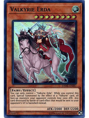 Valkyrie Erda - DANE-EN087 - Ultra Rare Unlimited
