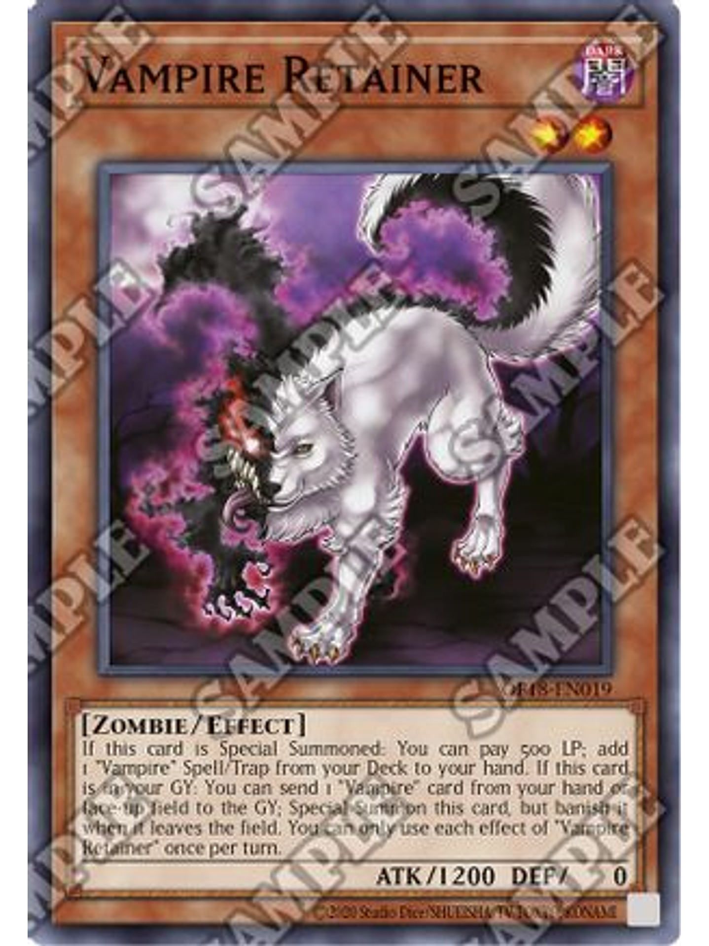 Vampire Retainer - OP18-En019 - Common 1