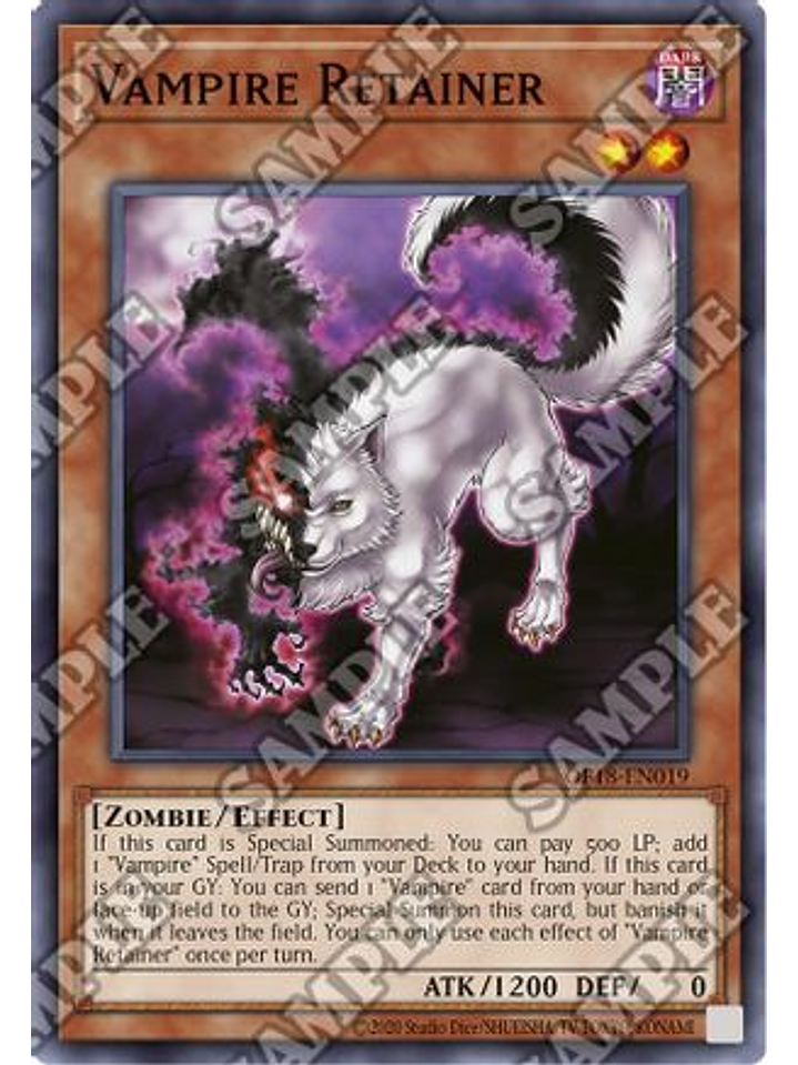 Vampire Retainer - OP18-En019 - Common 1