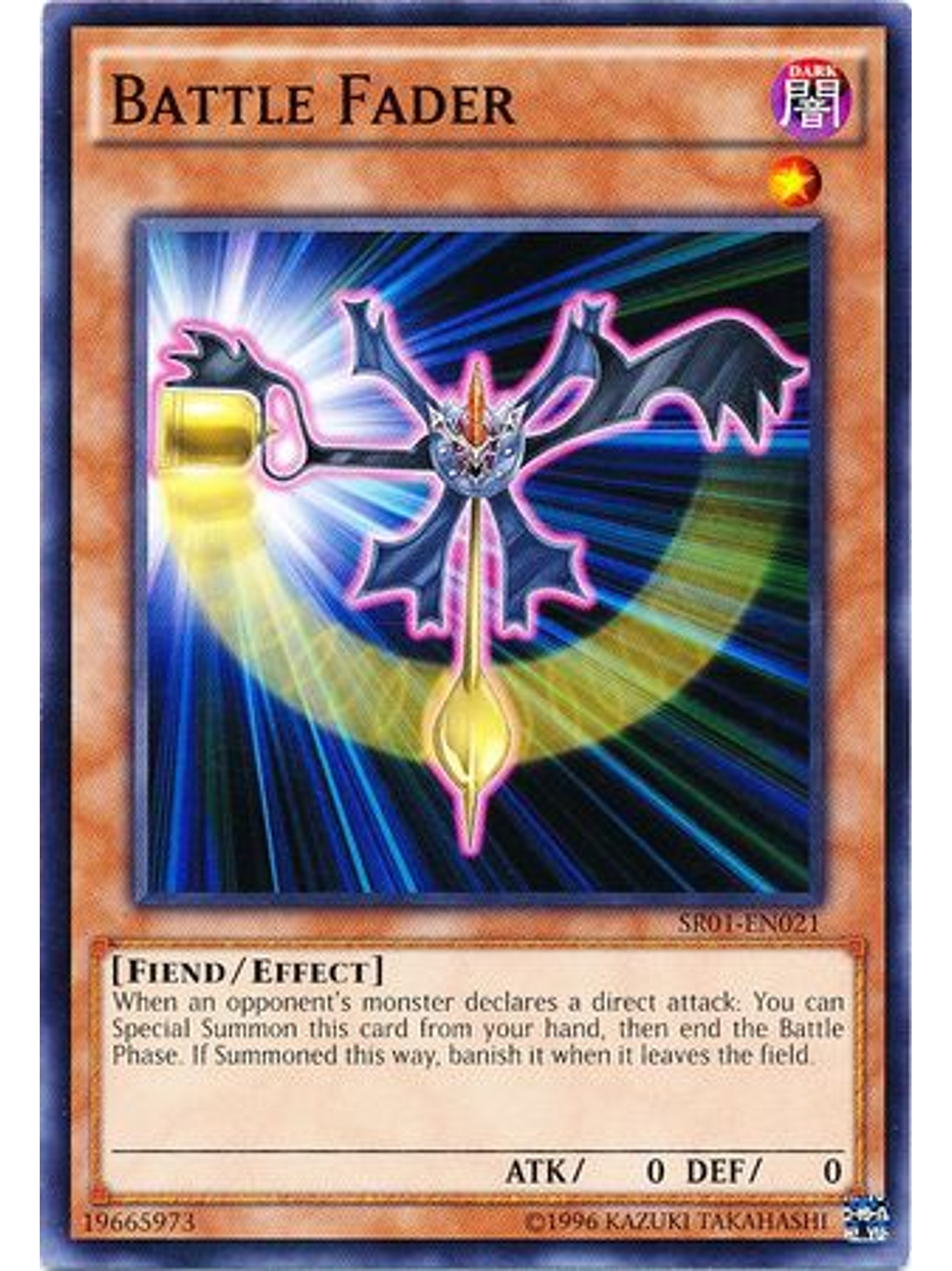 Battle Fader - SR01-EN021 - Common Unlimited 1