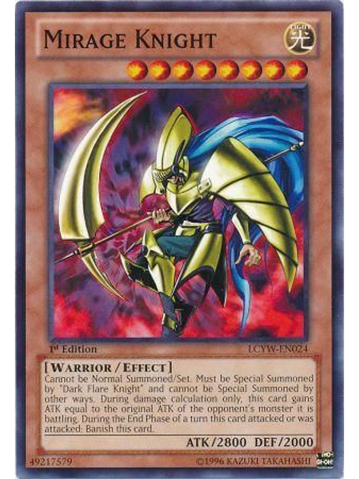 Mirage Knight - LCYW-EN024 - Common 1st Edition 1