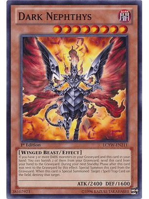 Dark Nephthys - LCYW-EN211 - Common 1st Edition
