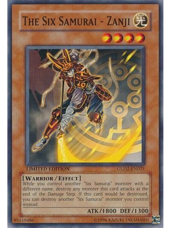 The Six Samurai - Zanji - GLD2-EN021 - Common 1
