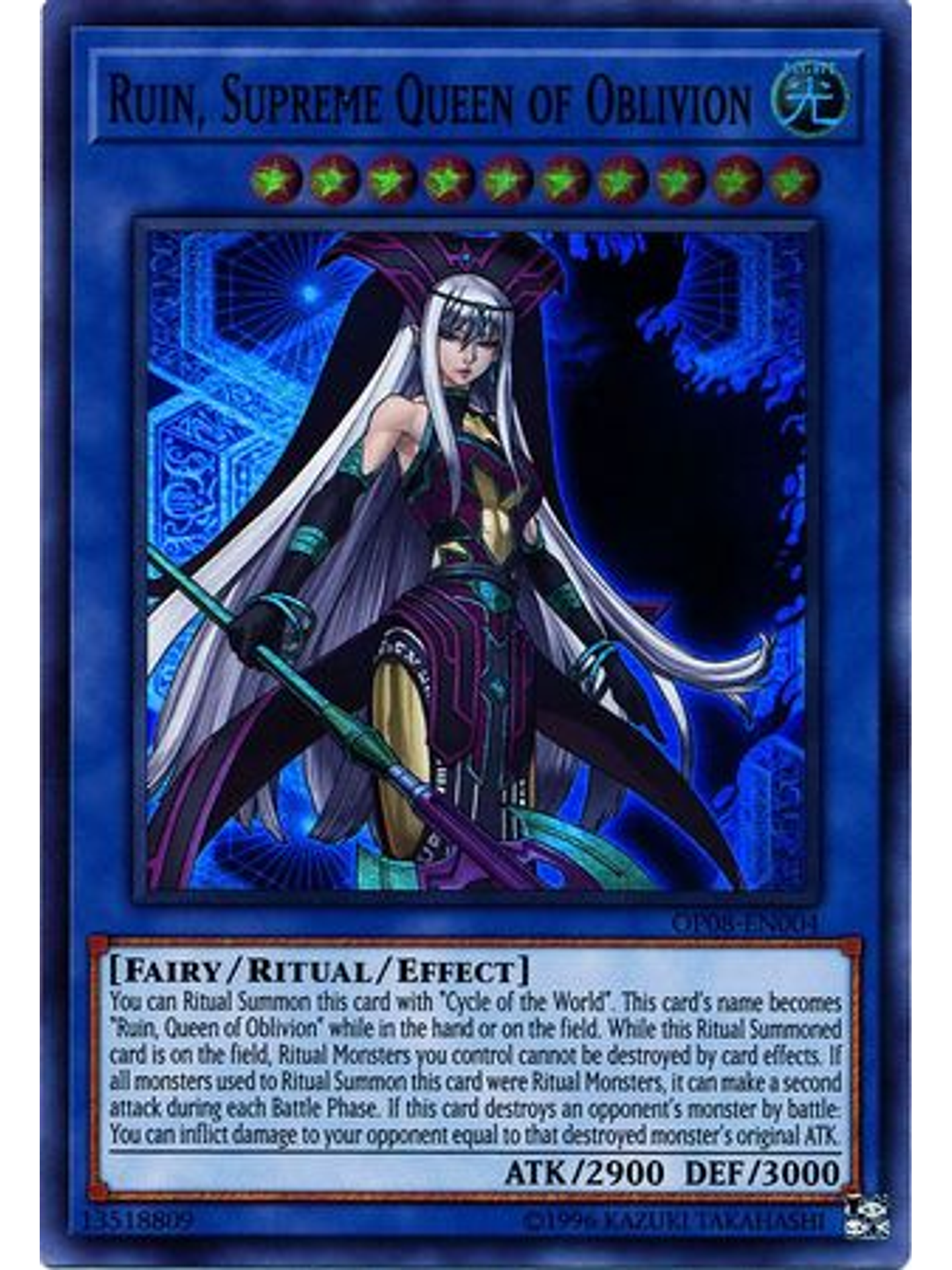 Ruin, Supreme Queen of Oblivion - OP08-EN004 - Super Rare 1