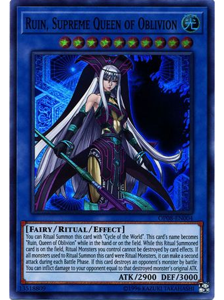 Ruin, Supreme Queen of Oblivion - OP08-EN004 - Super Rare 1