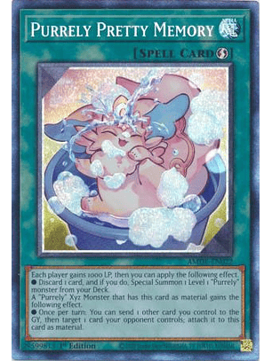 Purrely Pretty Memory  - AMDE-EN022 - Collector's Rare 1st Edition