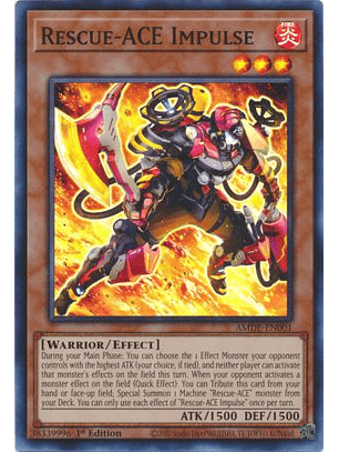 Rescue-ACE Impulse - AMDE-EN001 - Super Rare 1st Edition