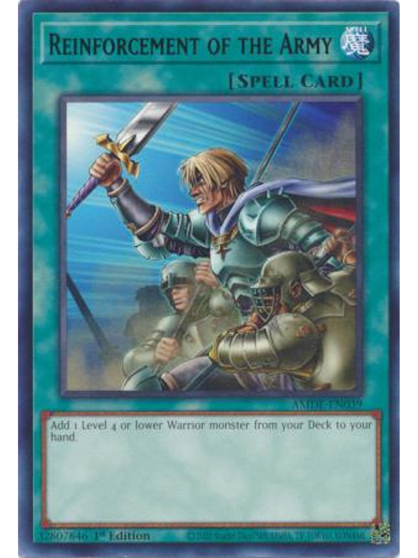 Reinforcement of the Army - AMDE-EN039 - Rare 1st Edition 1