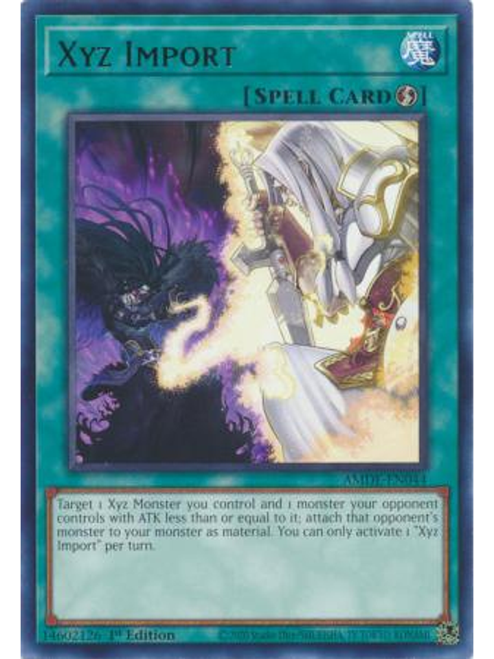 Xyz Import - AMDE-EN044 - Rare 1st Edition 1