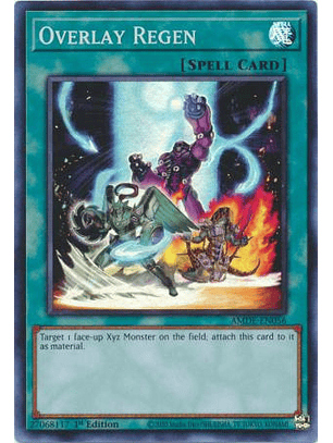 Overlay Regen - AMDE-EN056 - Super Rare 1st Edition