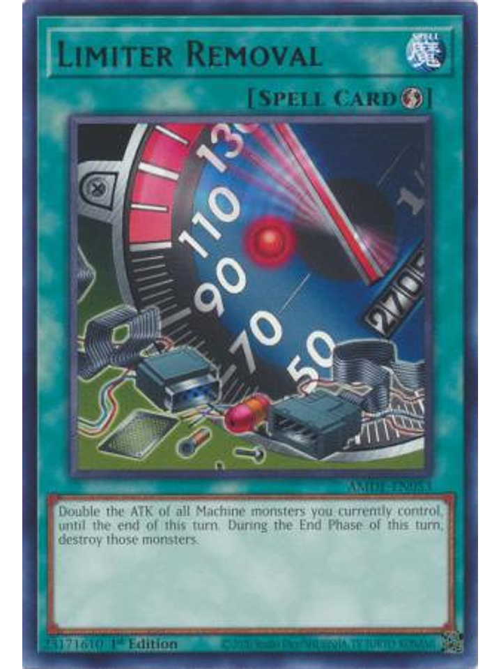 Limiter Removal - AMDE-EN053 - Rare 1st Edition 1