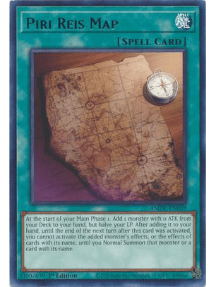 Piri Reis Map - AMDE-EN059 - Rare 1st Edition