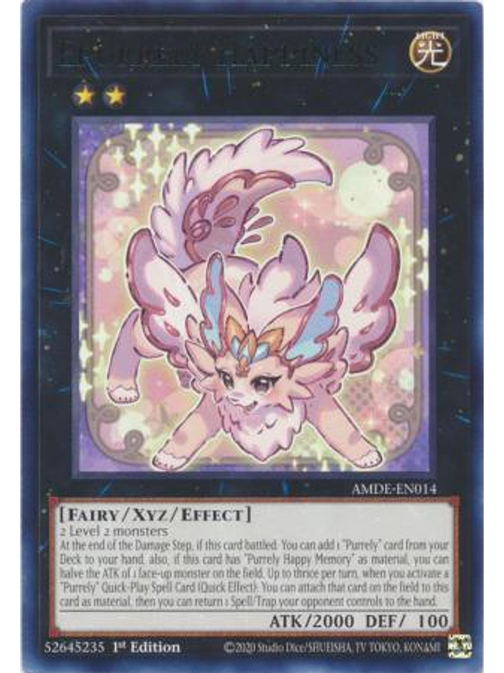 Epurrely Happiness - AMDE-EN014 - Rare 1st Edition 1