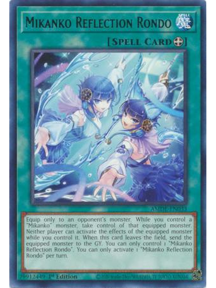 Mikanko Reflection Rondo - AMDE-EN033 - Rare 1st Edition 1