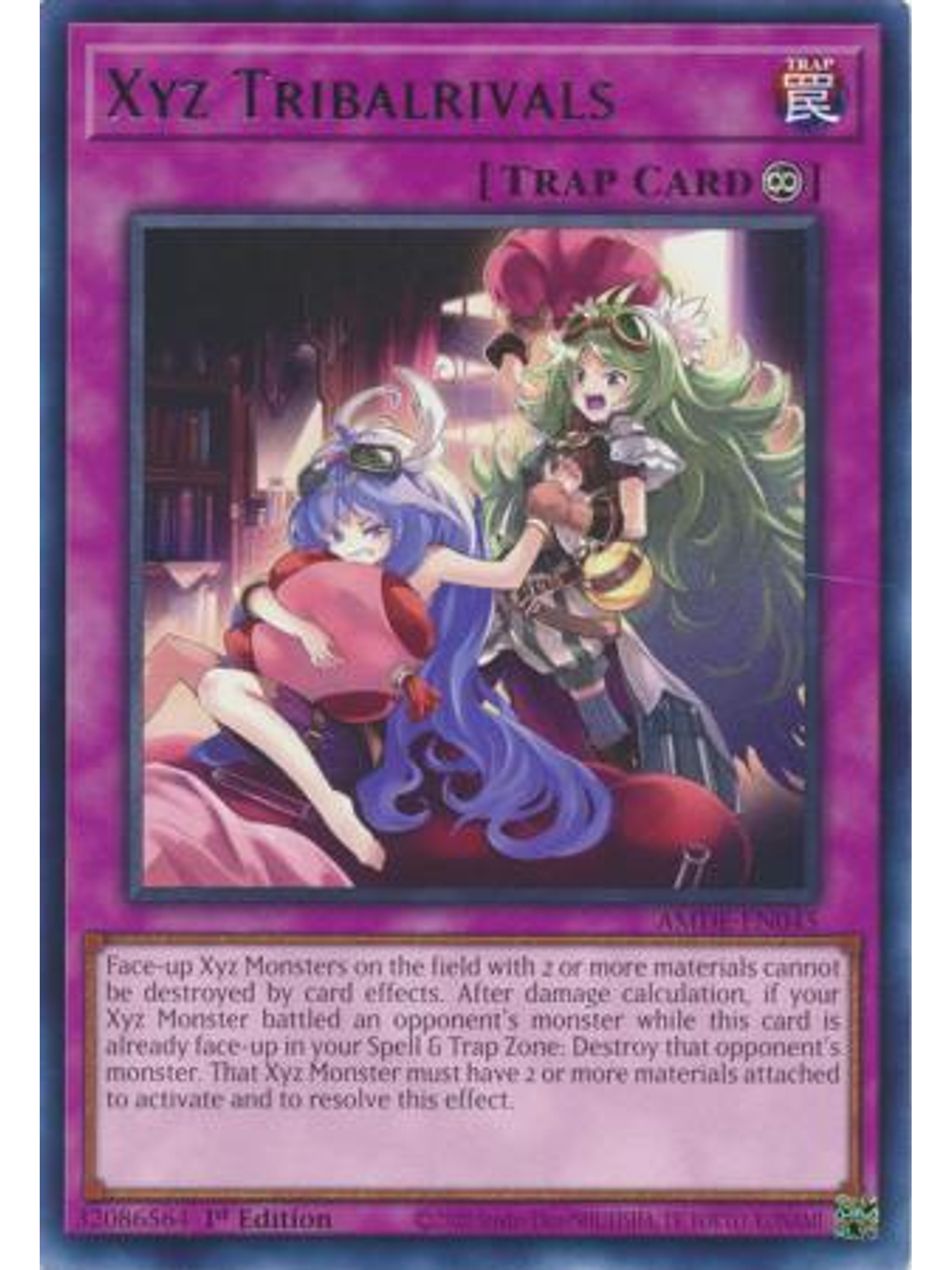 Xyz Tribalrivals - AMDE-EN045 - Rare 1st Edition 1