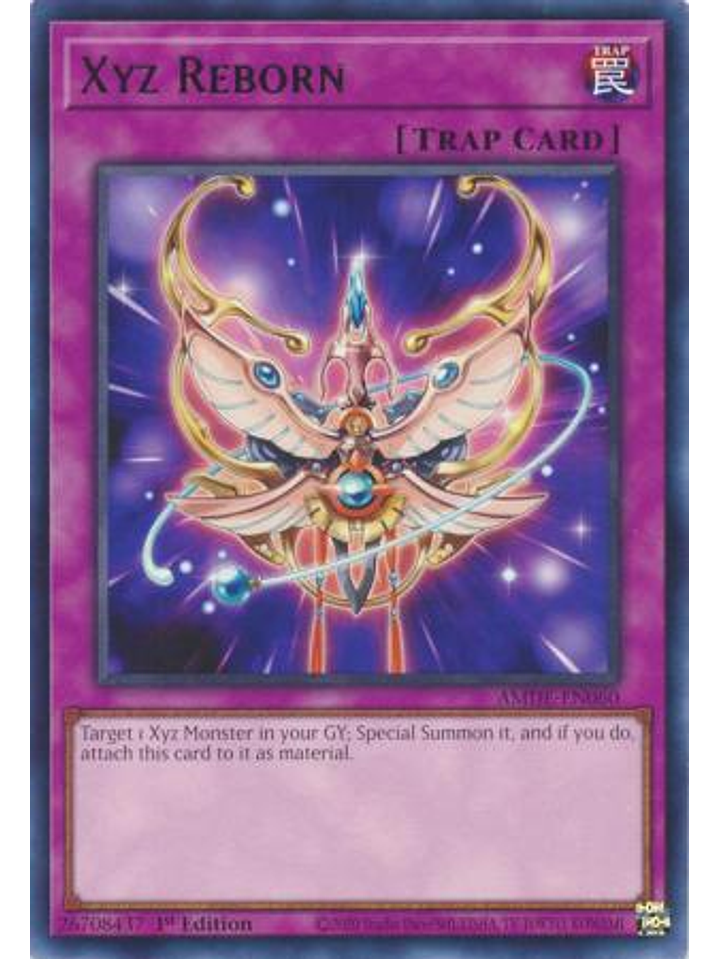 Xyz Reborn - AMDE-EN060 - Rare 1st Edition 1