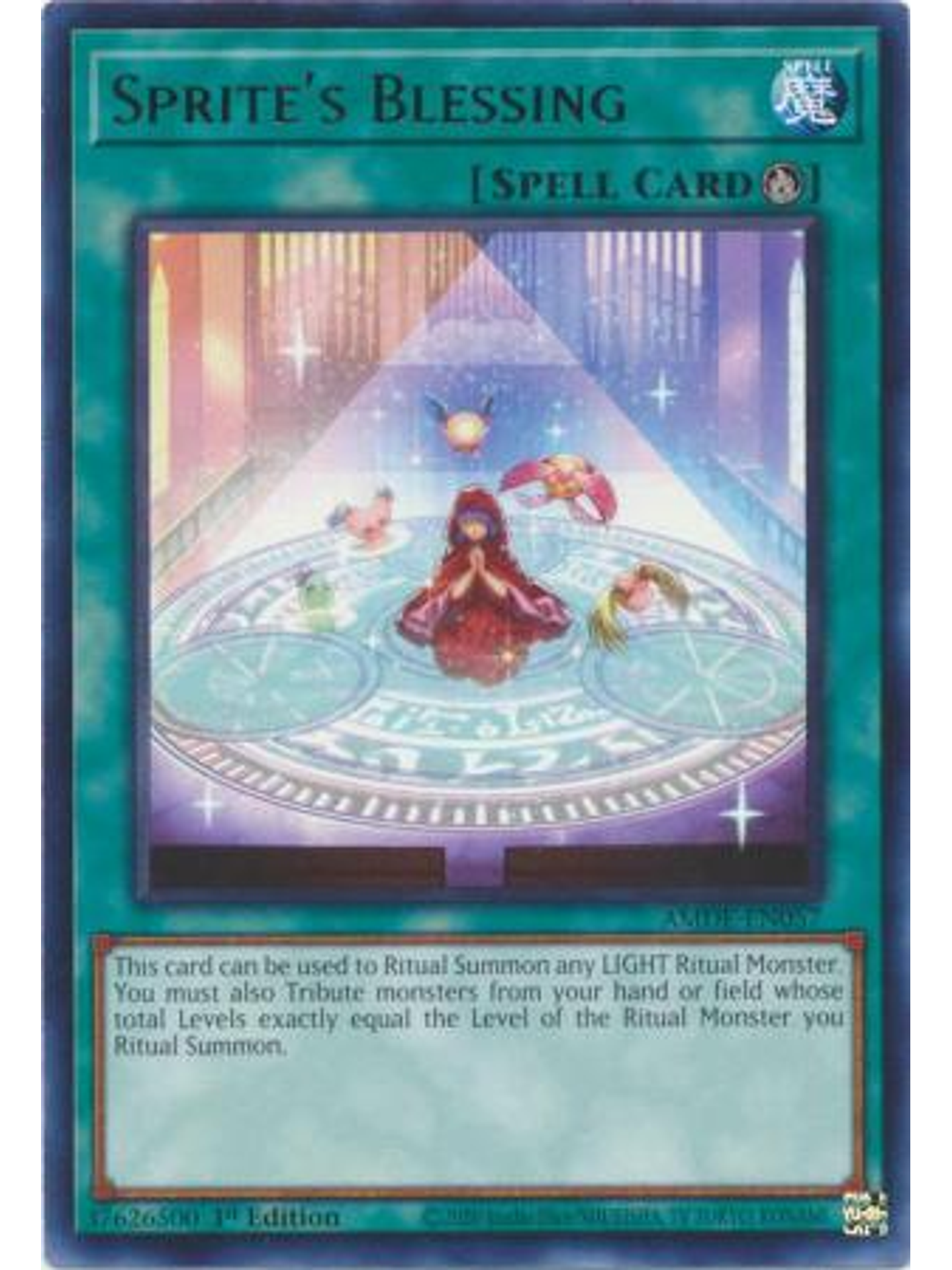 Sprite's Blessing - AMDE-EN057 - Rare 1st Edition 1