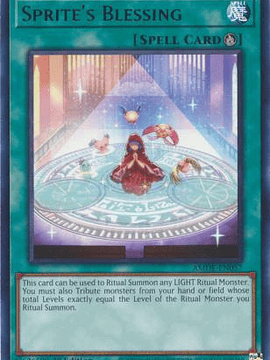 Sprite's Blessing - AMDE-EN057 - Rare 1st Edition