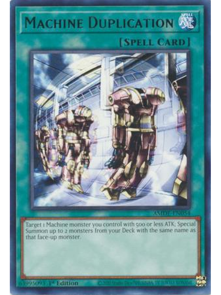 Machine Duplication - AMDE-EN054 - Rare 1st Edition 1