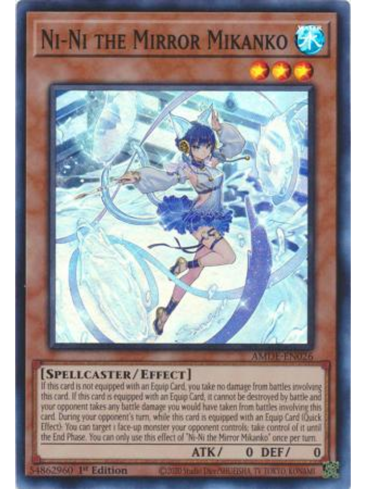 Ni-Ni the Mirror Mikanko - AMDE-EN026 - Super Rare 1st Edition 1