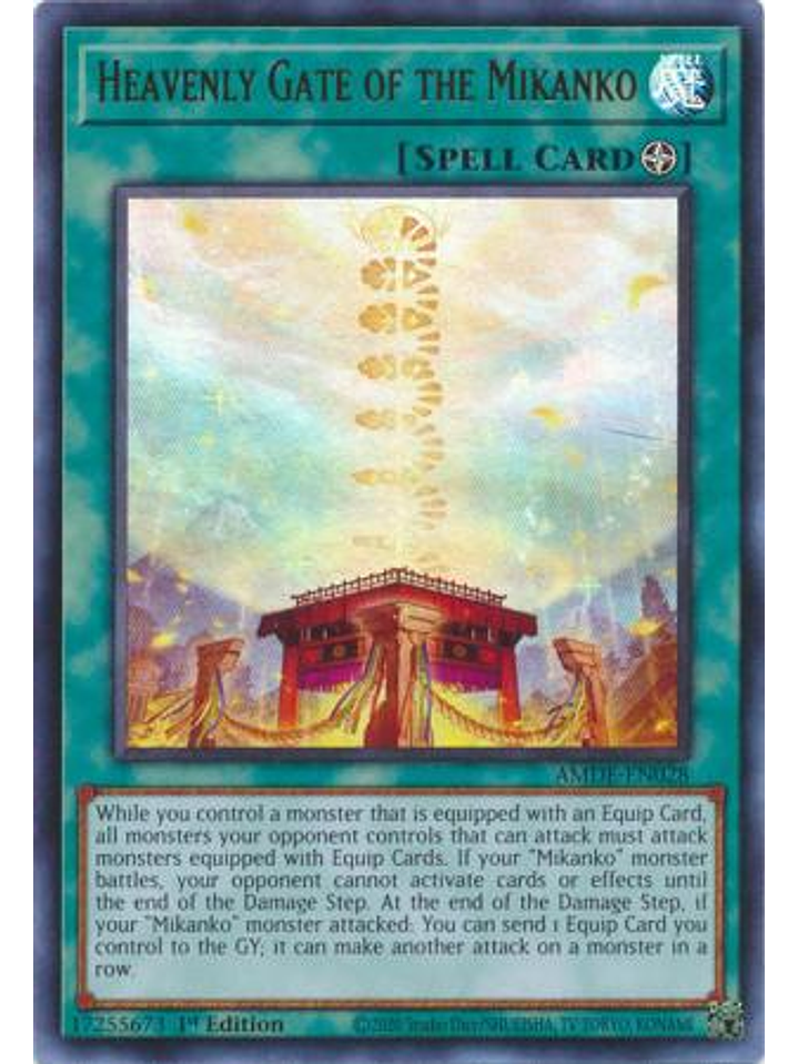 Heavenly Gate of the Mikanko - AMDE-EN028 - Ultra Rare 1st Edition 1