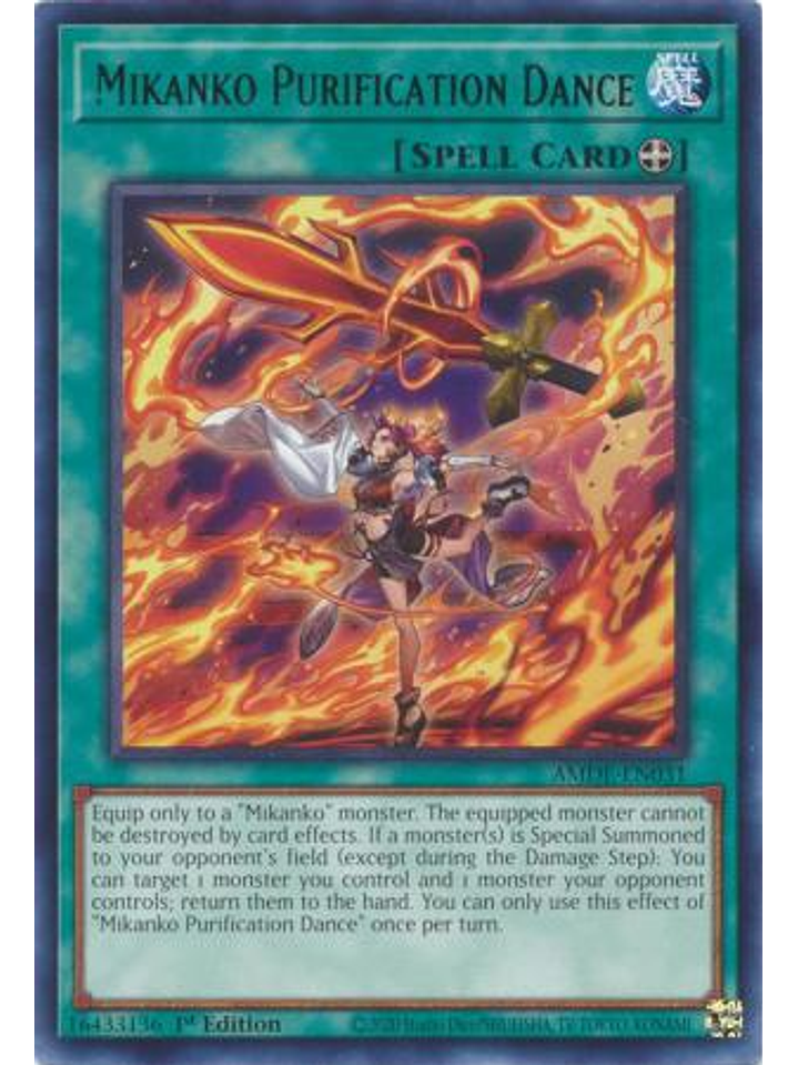 Mikanko Purification Dance - AMDE-EN031 - Rare 1st Edition 1