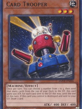 Card Trooper - AMDE-EN046 - Rare 1st Edition