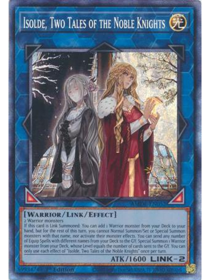 Isolde, Two Tales of the Noble Knights - AMDE-EN052 - Collector's Rare 1st Edition 1