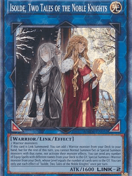 Isolde, Two Tales of the Noble Knights - AMDE-EN052 - Collector's Rare 1st Edition