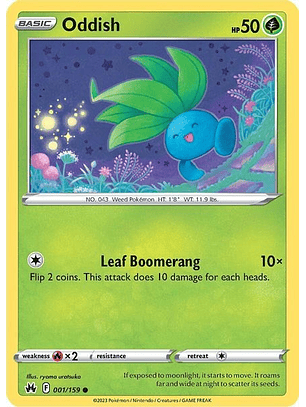 Oddish - 001/159 - Common