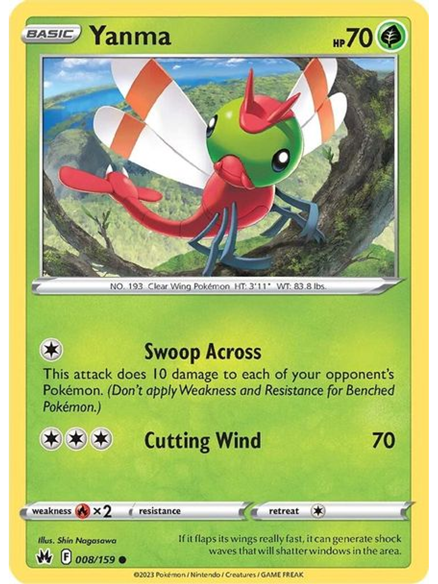 Yanma - 008/159 - Common 1