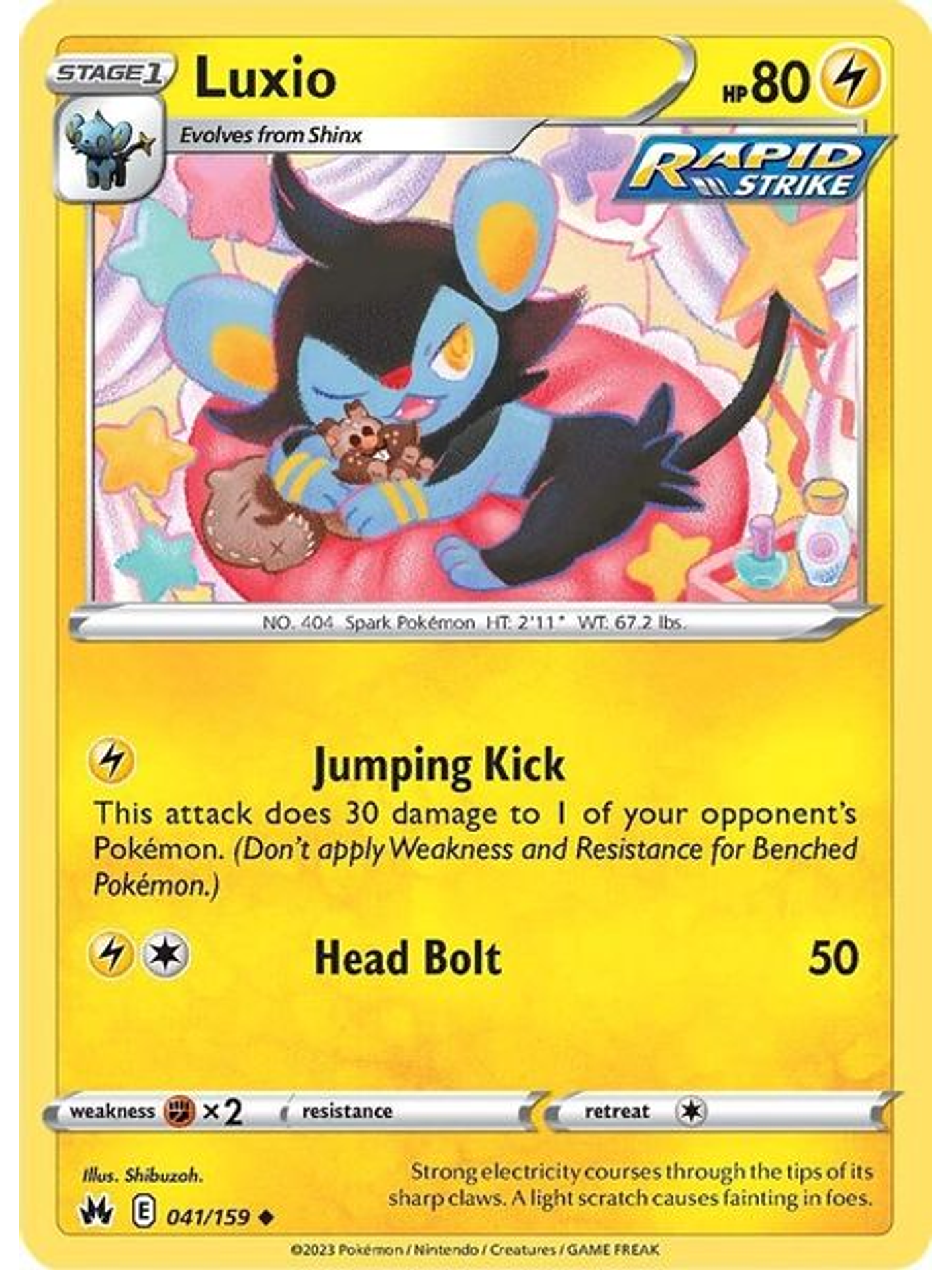 Luxio - 041/159 - Uncommon 1