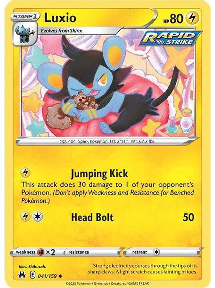 Luxio - 041/159 - Uncommon 1