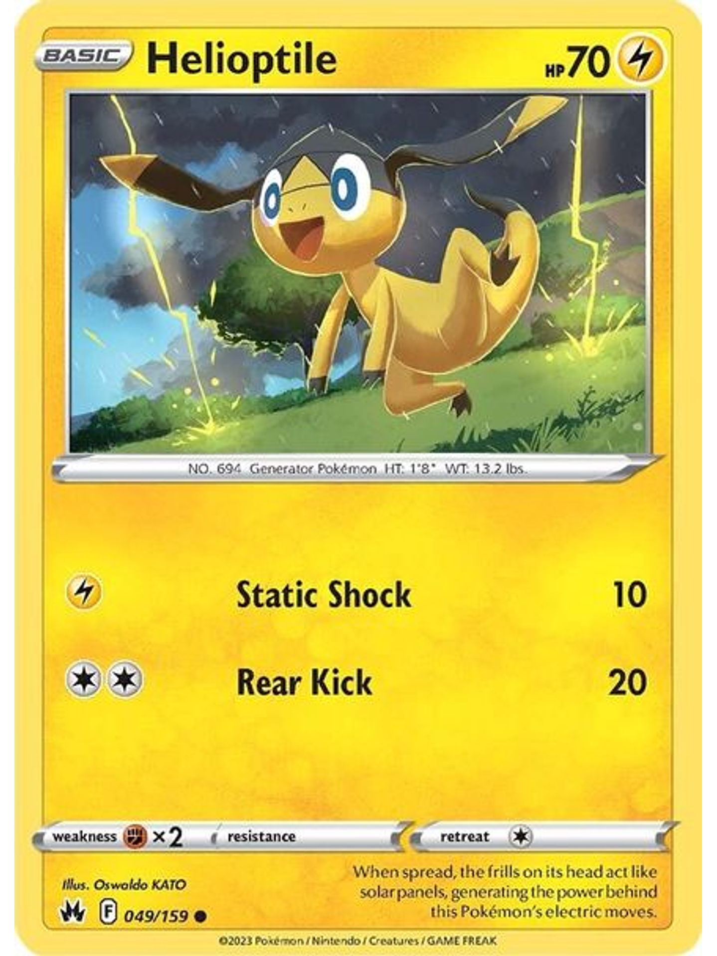 Helioptile - 049/159 - Common 1