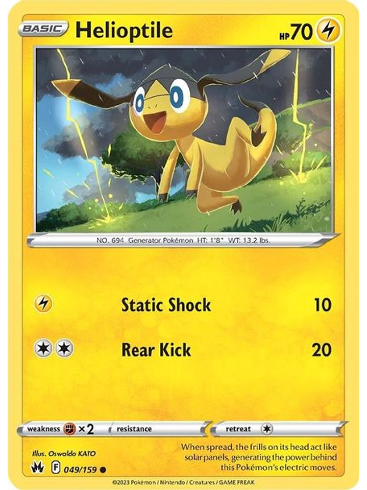 Helioptile - 049/159 - Common 1