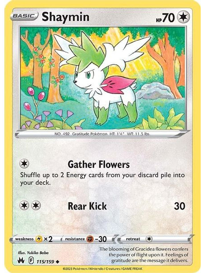 Shaymin - 115/159 - Uncommon 1