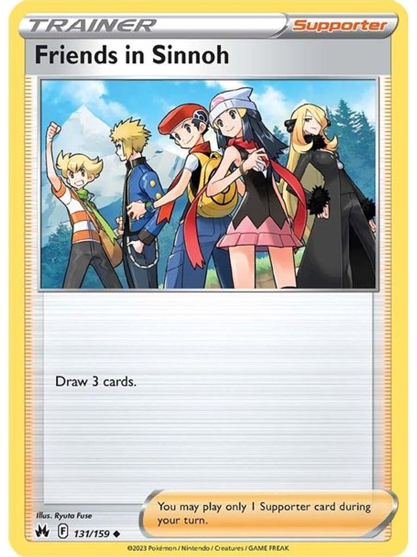 Friends in Sinnoh - 131/159 - Uncommon 1