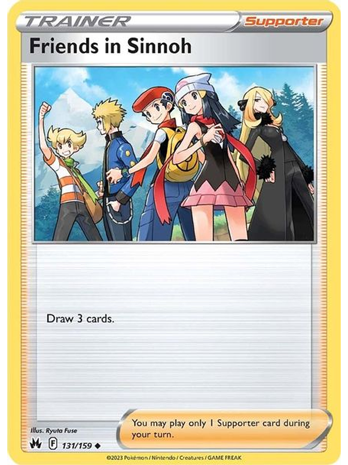 Friends in Sinnoh - 131/159 - Uncommon 1