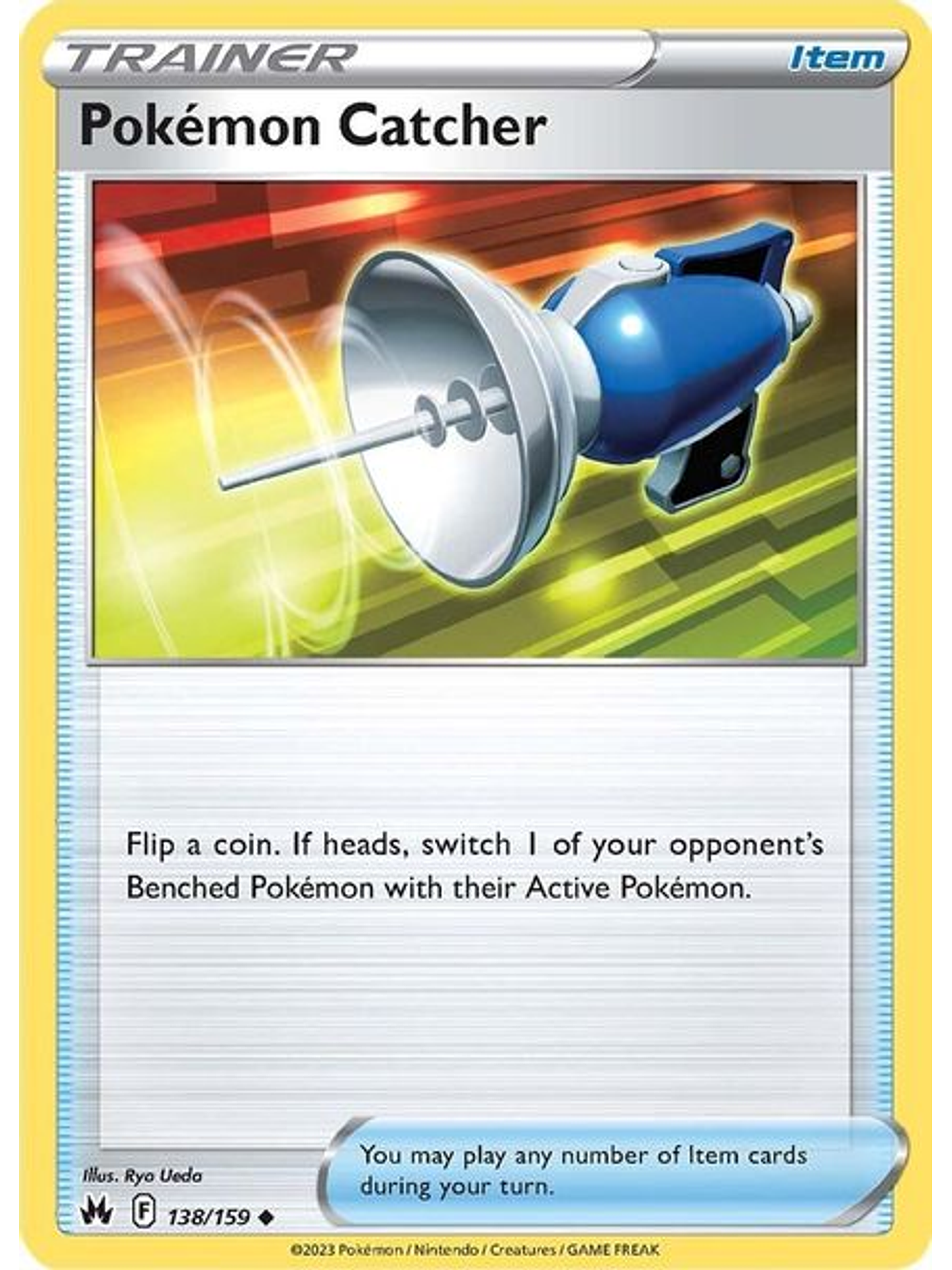 Pokemon Catcher - 138/159 - Uncommon 1