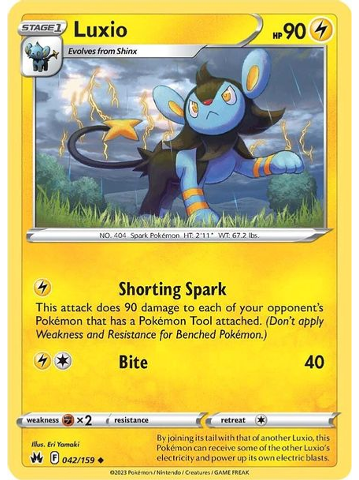 Luxio - 042/159 - Uncommon 1