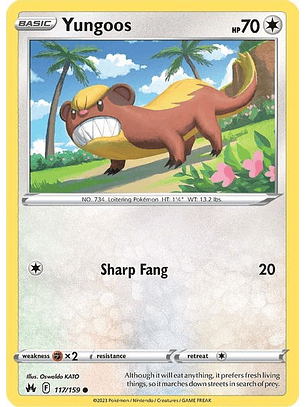 Yungoos - 117/159 - Common