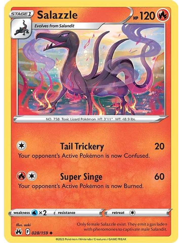 Salazzle - 028/159 - Uncommon 1